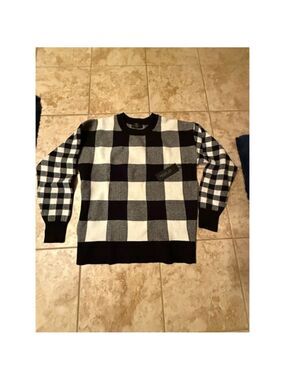 Women's Rachel Zoe Sweater, M, Black and White
